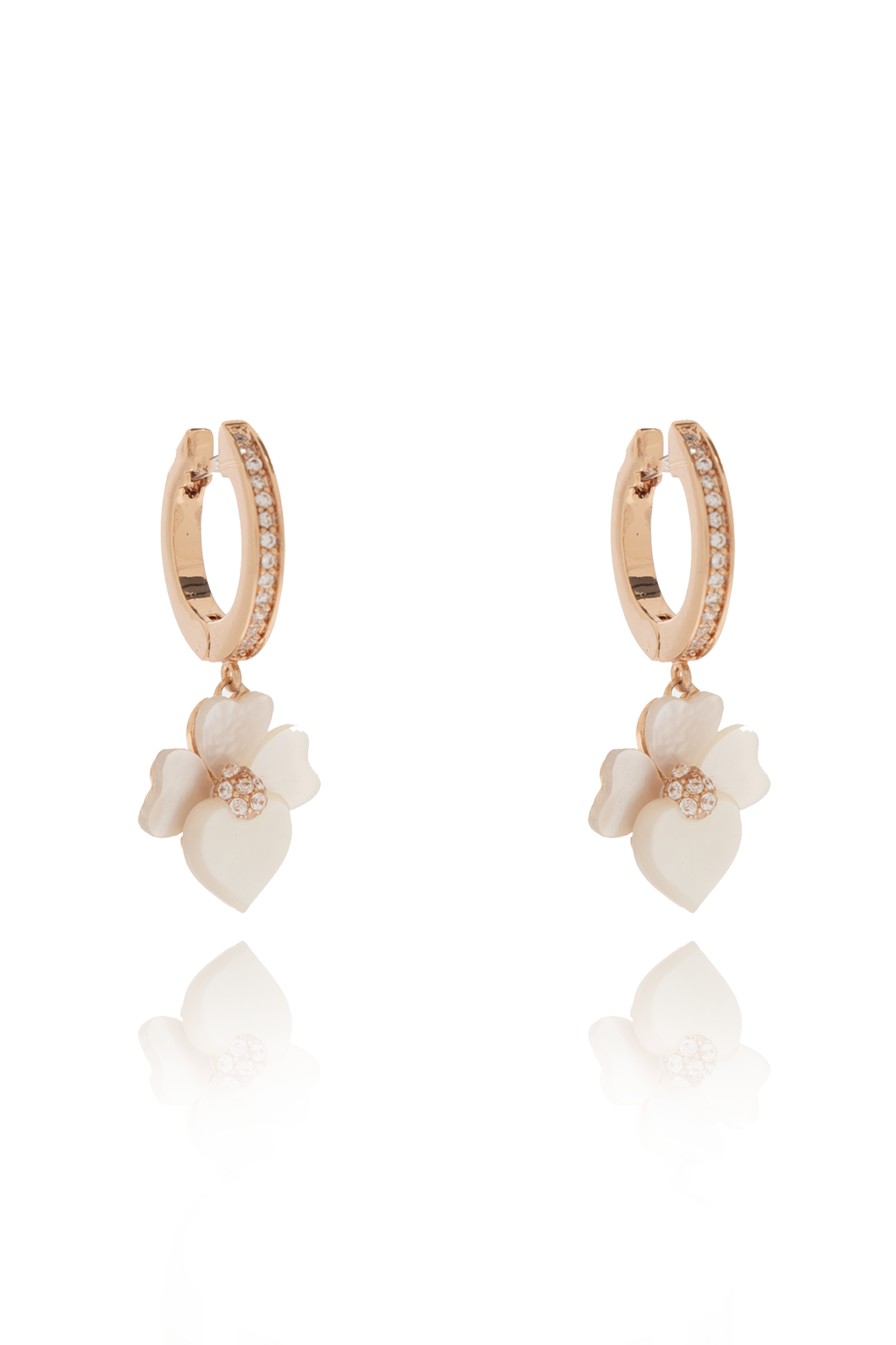 Kate spade gold flower on sale earrings